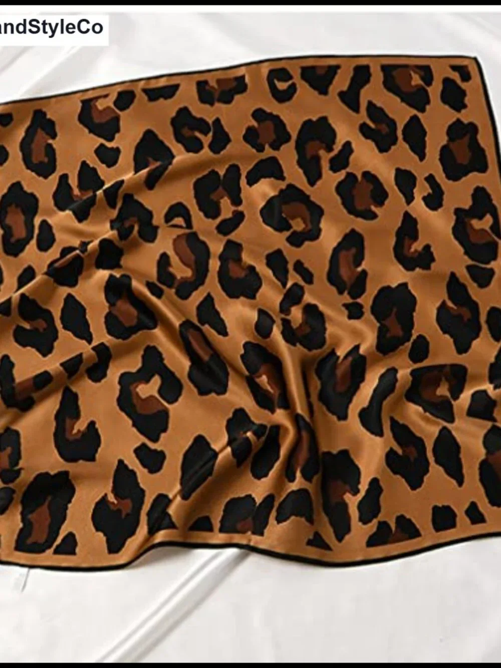 100% Pure Mulberry Silk Square Scarf 26